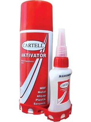 Canarino Cartell Hızlı Yapıştırıcı Seti 200 ml