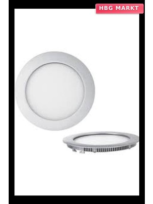 HBG Markt 15W Sıva Altı Yuvarlak Slim LED Panel
