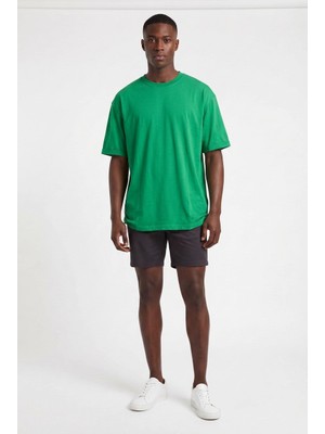 Blow Up Basic Future Gen Yeşil Normal Kalıp Erkek T-Shirt 141156