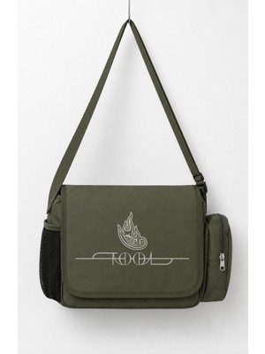 Fuddy Moda Unisex Rock Band Tool Baskılı Postacı Çantası
