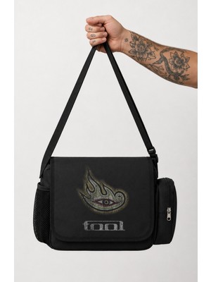 Fuddy Moda Unisex Rock Band Tool Lateralus Baskılı Postacı Çantası