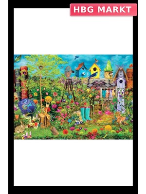 HBG Markt Mey Ithalat®  Summer Garden 1500 Parça Puzzle