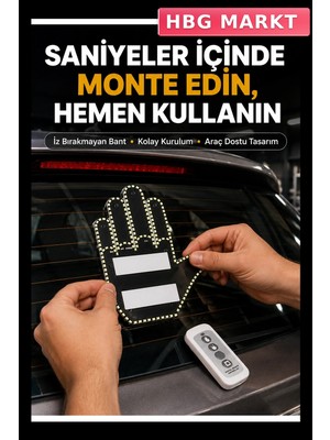 HBG Markt Mey Ithalat® 203 Led’li Yüksek Görünürlüklü Jest Işığı