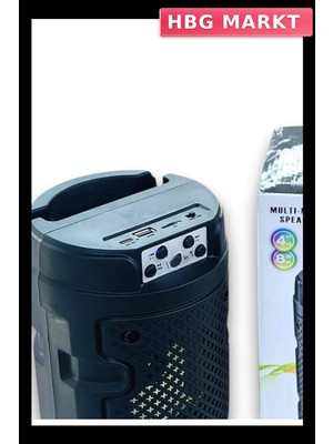 HBG Markt Çift Loblu Kablosuz ZQS-4271 Ses Bombası Bluetooth Hoparlör