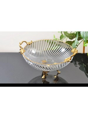 Moontime Alaçatı 32 cm Kulplu Salata Kasesi