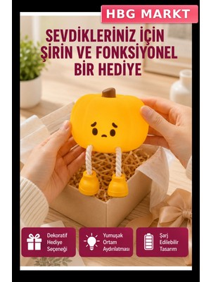 HBG Markt Dokunmatik Şarjlı LED Masa Lambası 3 Renk Zamanlayıcılı
