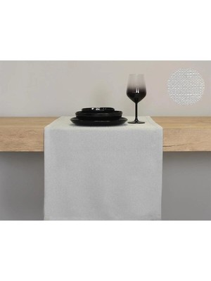 Goccia Home Özel Tasarım Parlak Runner Gri