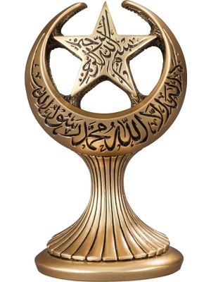Moontime Alaçatı Nakkaş Ay Yıldız Boytu (Küçük Boy | Sarı)