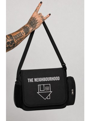 Fuddy Moda Unisex Rock Band The Neighbourhood Baskılı Postacı Çantası