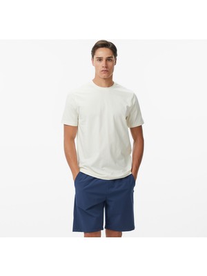 Nautica Erkek Ekru Regular Fit T-Shirt V65371T.1MA