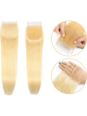 Melonika Peruk Tepesi Platin Renk (Closure) 12INCH