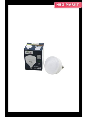 HBG Markt 30W Torch LED Bülb 6400K Beyaz E27