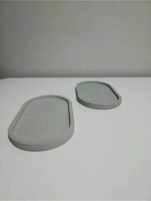 Moontime Alaçatı 2'li Beton Sunumluk, Organizer, Saksı Altlığı