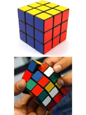 Melonika Yapboz Küp Puzzle Zeka Küpü Çuk Gelişim Eğitici Zeka Oyunu Rubik