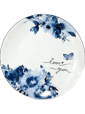 Moontime Alaçatı Touch Me New Bone Love Pasta Tabak 19 cm