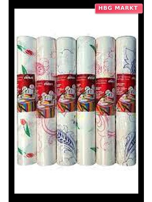 HBG Markt 20 Metre 16 Adet Kağıt Masa Örtüsü 100X125 cm