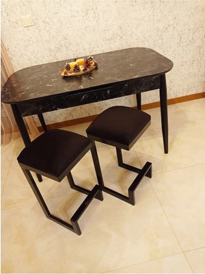 Moontime Alaçatı Bar Taburesi/sandalyesi 65 cm 1 Adet Tabure Fiyatı Masa Dahil Degildir.