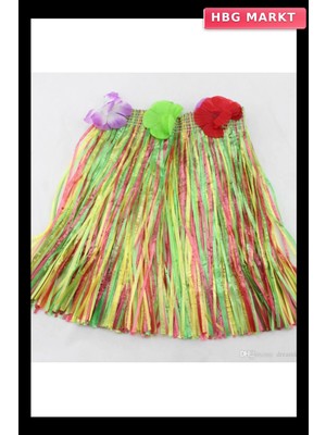 HBG Markt Hawaii Hula Eteği Karışık Renk 40 cm (5647)