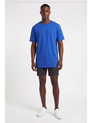 Blow Up Basic Future Gen Mavi Normal Kalıp Erkek T-Shirt 141096