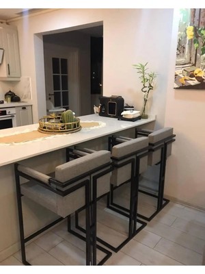 Moontime Alaçatı Bar Sandalyesi Mina Modeli 65 cm Ücret 1 Sandalye Fiyatı