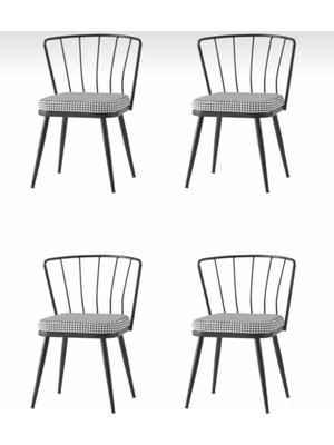 Moontime Alaçatı Yıldız Sandalye 4’lü