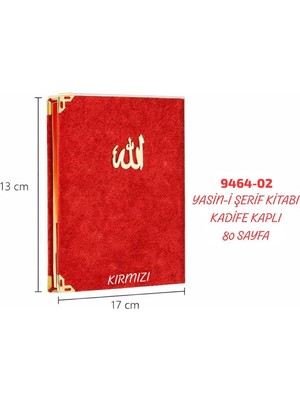 Sedef Kadife Yasin Kitabı