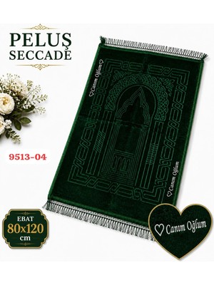 Sedef Peluş Seccade İsimli