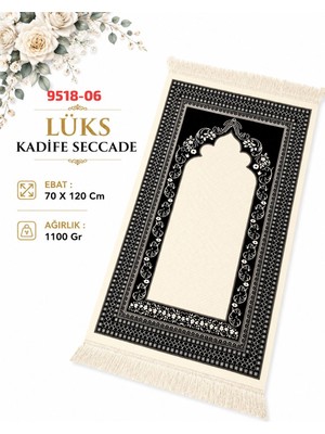Sedef Kaliteli Kadife Seccade