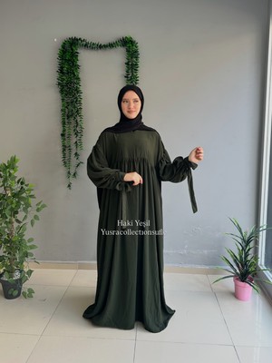 Yüsra Collection Liza Kol Bağlama Elbise