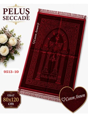 Sedef Peluş Seccade İsimli