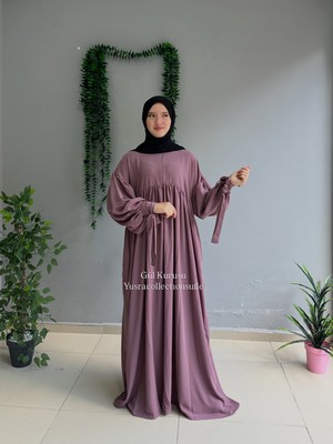 Yüsra Collection Liza Kol Bağlama Elbise