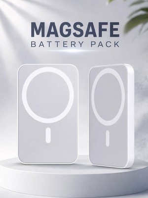 HBG Markt Magsafe Battery Pack iPhone 12/13 Serisi Uyumlu