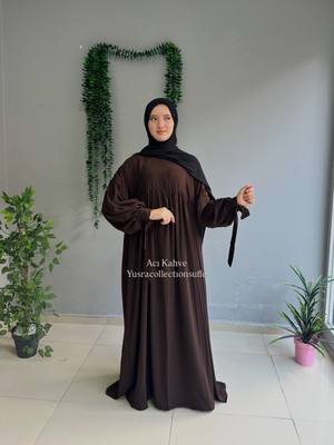 Yüsra Collection Liza Kol Bağlama Elbise