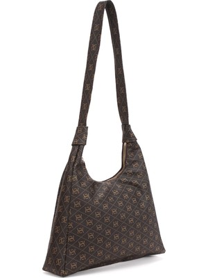 Newish Polo Kadın Omuz ve Kol Çantası  Büyük Hobo Model Günlük Şık Çanta - NEWPOLO380