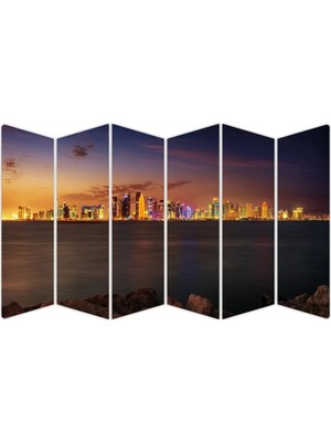 Moontime Alaçatı Şehir Mdf Tablo 1625 (Model B)