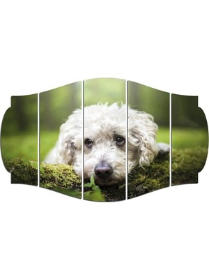 Moontime Alaçatı Köpek Mdf Tablo 2654 (Model C)