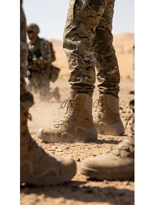 Forelli Atik (G) Standart Kalıp Kum Beji Bağcıklı Tactical Askeri Bot