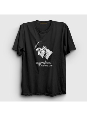 Presmono Unisex Siyah Lose Peaky Blinders T-Shirt