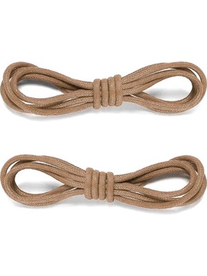 Hapshoe 60 cm Vizon Mumlu Klasik Ayakkabı Bağcığı