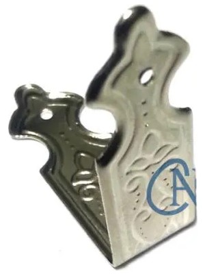 ALK Dekoratif Sandık, Kutu Kenarı, 11X32MM, Nikel, 100 Adet