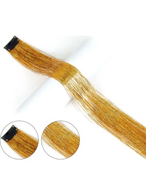 Melonika Klipsli Hair Tinsel  Simi / HTK15