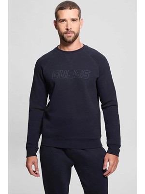Guess Önü Logolu Sweatshirt Z4YQ16KAIJ1