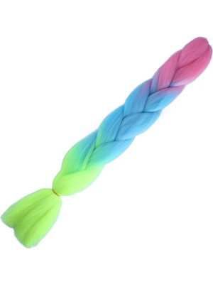 Melonika Afrika Örük Ombreli Sen  100 Gr. / Pembe / Açık Mi / Neon Sarı