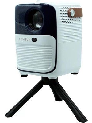 Projector Ev Tipi 64 GB 2 GB Rem Hafıza Hd Görüntü Kumandalı - Lisinya