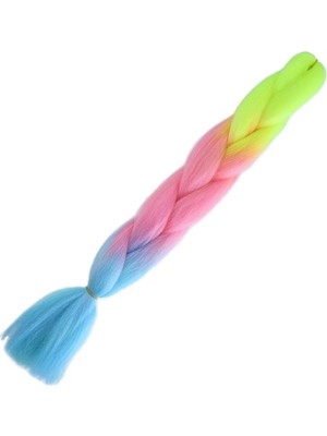 Melonika Afrika Örük Ombreli Sen  100 Gr. / Neon Sarı / Pembe / Açık Mi