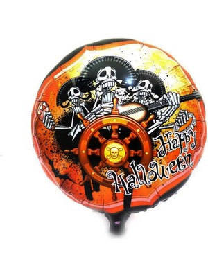 Melonika Kuru Kafalı Korsanlar Halloween Şekilli Folyo Bn 45 cm