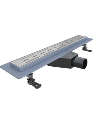 Valtemo Ritmoline Base Square 60 cm Duş Kanalı (Krom)