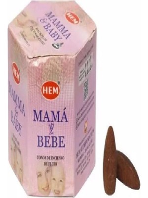 Moontime Alaçatı Geri Akışlı Şelale Tütsü Mamma Baby Aromalı 40 Adet