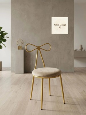 Moontime Alaçatı Orka Desing Fiyonk Makyaj Sandalyesi