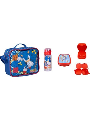 GENC DIJITAL BASKI Sonic Beslenme Çantası Seti